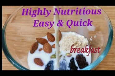 Weight Loss Recipe| Healthy Breakfast /how to make oats Recipes