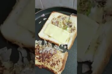 bread cheese toast healthy breakfast#shorts