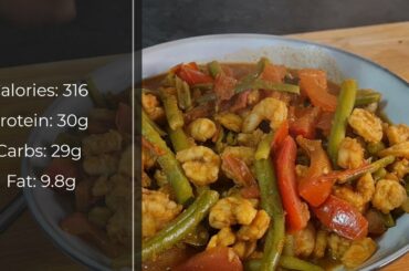 Prawn stew | Low calorie and high protein recipes