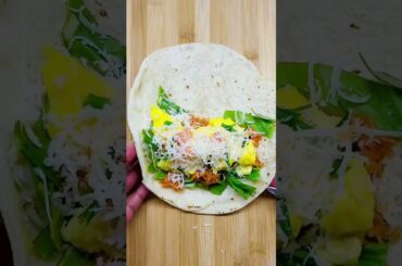 A Delicious & Healthy Wrap? I’m in! #healthyfood #healthyquick #shortsafrica