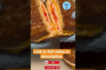 #shorts Turkey Melt | Turkey Panini Recipe | Turkey Sandwich