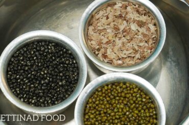 Healthy evening snacks | Green gram recipe | pasipayaru recipe | black urad dal recipe | poha recipe