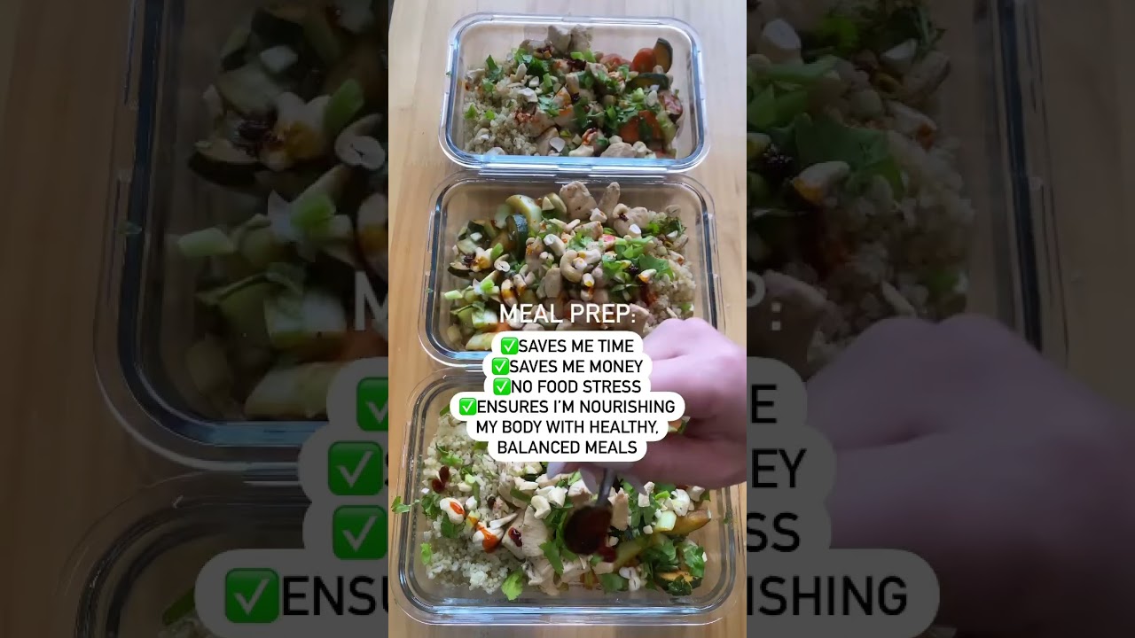 Why as a dietitian I meal-prep? Why as a dietitian I meal-prep?