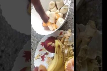 Healthy sugar free smoothie for weight loss #shorts  #mixedfruitsmoothie #easyandquickrecipe