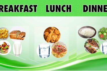 Breakfast, Lunch and Dinner| Food Vocabulary