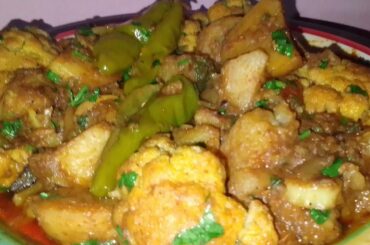 Aloo Gobi ki Recipe By Punjabi kitchen|instant and Healthy Recipe|aloo Gobi sabzi|