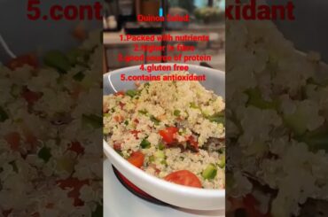 Healthy Breakfast | Benefits Of Eating Quinoa Salad #shorts #viral #youtubeshorts #quinoasalad