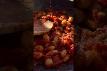 Tomato butterbeans #recipe #youtubeshorts #shorts #food #healthy #lunch #vegetables #foodrecipe