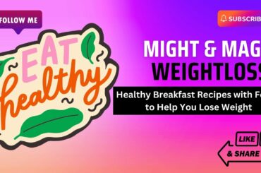 Healthy Breakfast Recipes with Foods to Help You Lose Weight #shorts #viral #weightloss