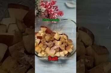 Apple Chaat Recipe #shorts#applesalad#healthysnacks#viral