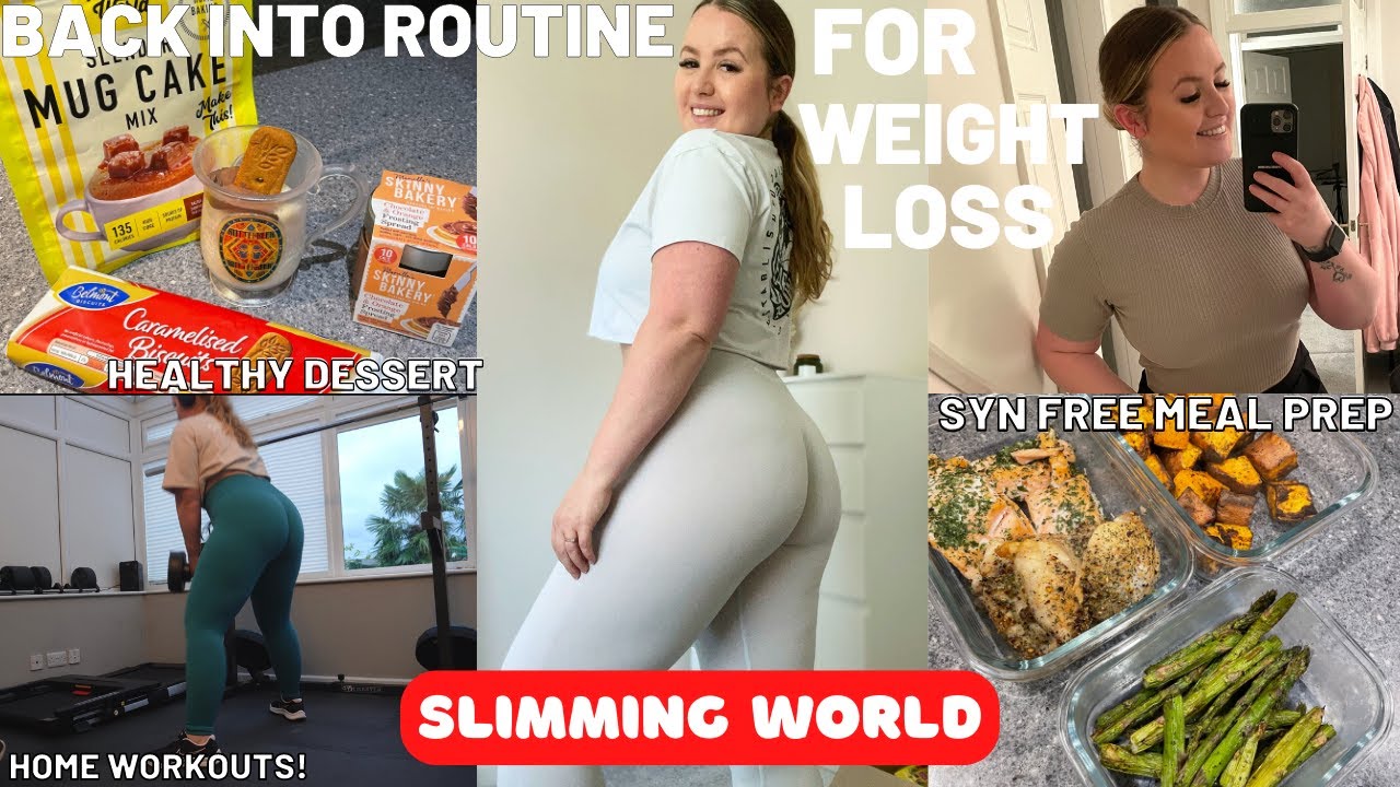 SLIMMING WORLD vlog | Meal prepping, Healthy low syn recipes + Workouts to LOSE WEIGHT SLIMMING WORLD vlog | Meal prepping, Healthy low syn recipes + Workouts to LOSE WEIGHT