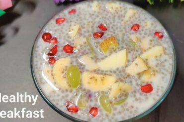 Healthy Breakfast Recipe | Chia Pudding | Chia Seeds Pudding | Easy Breakfast | Breakfast Recipe |
