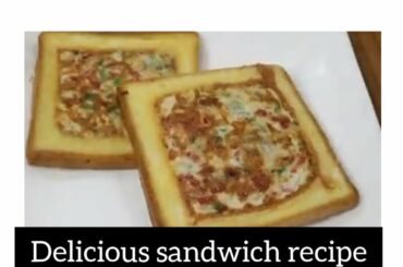 special egg sandwich recipe || healthy sandwich recipe || breakfast recipe