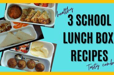 Trending School Lunch box recipes || Kids Healthy Meals ||  Veg Lunch combos for Kids