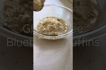 Gluten free blueberry muffins | healthy muffin recipe #glutenfreerecipes #healthyrecipes