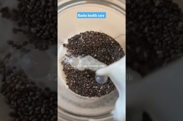 Chia seed pudding for weight loss| #shorts #yt20 #youtubeshorts #chiaseeds #motivation #weightloss