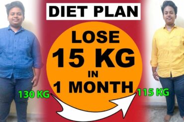 Diet Plan To Lose 15 kg in 1 month| Weight Loss Journey | Adarsh | Winter Special | Dr. Shikha Singh