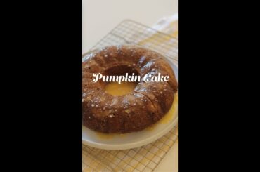 Healthy Pumpkin Cake recipe (experimental Pumpkin Coconut glaze)