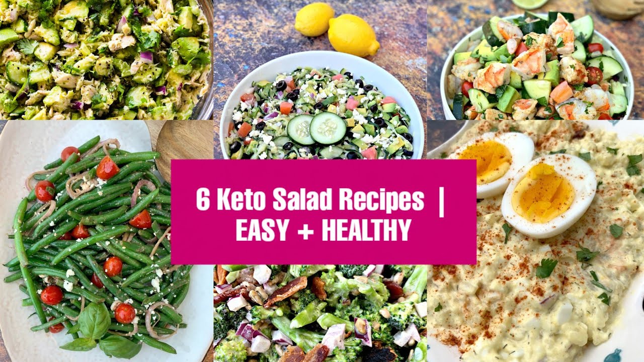 Keto Diet | 6 Healthy Quick & Easy Salad Recipes for Weight Loss Keto Diet | 6 Healthy Quick & Easy Salad Recipes for Weight Loss