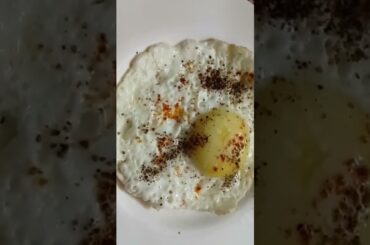 half egg fry. healthy breakfast.breakfast recipe #foodie #tasty #food #recipe #yummyfood #delicious