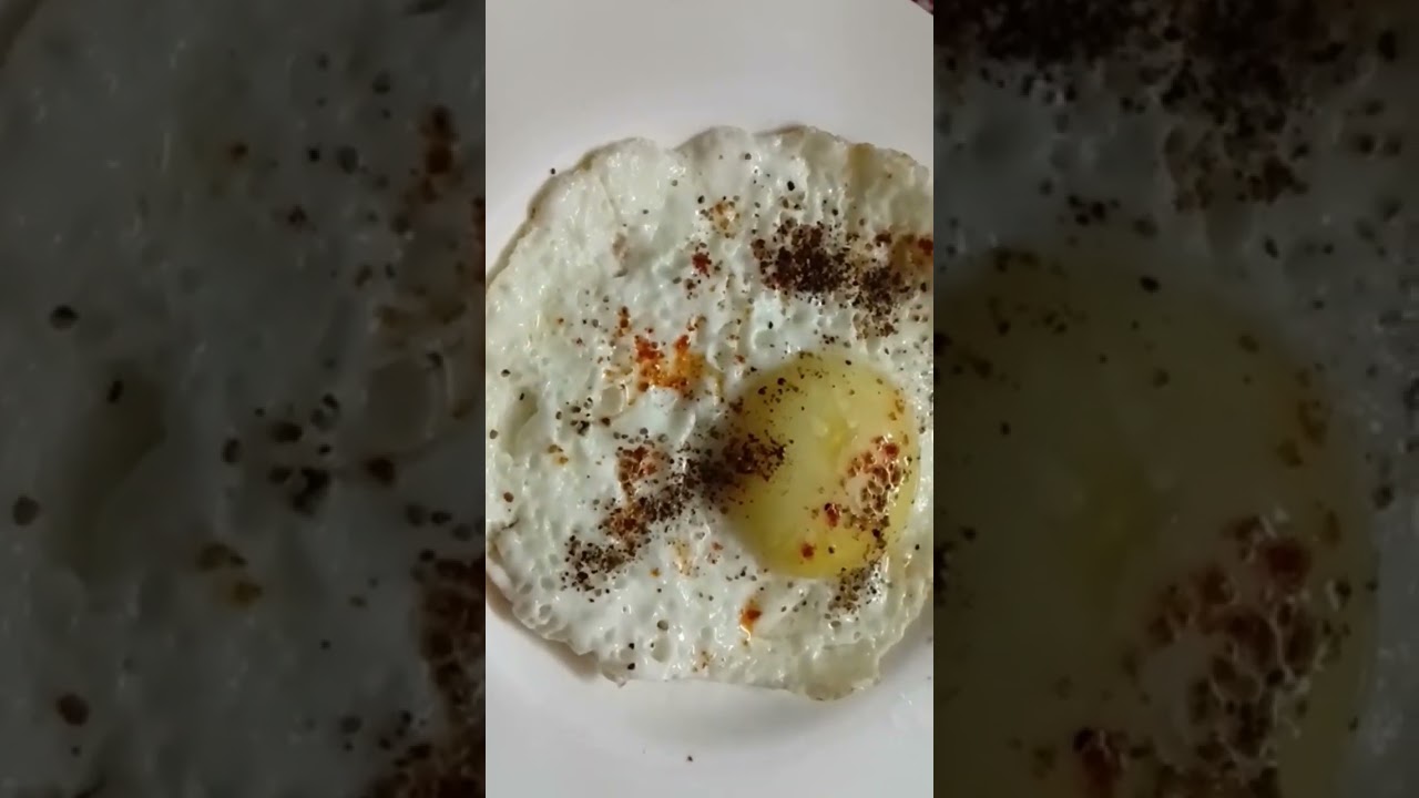 half egg fry. healthy breakfast.breakfast recipe #foodie #tasty #food #recipe #yummyfood #delicious half egg fry. healthy breakfast.breakfast recipe #foodie #tasty #food #recipe #yummyfood #delicious