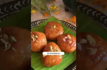 Airfried Badushah | Easy & healthy badushahi recipe made in Hestia 6-in-1 digital Airfryer cum Oven