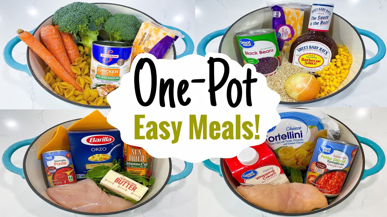 5 Tried & True ONE-POT Meals! | The EASIEST Weeknight Recipes! | Julia Pacheco 5 Tried & True ONE-POT Meals! | The EASIEST Weeknight Recipes! | Julia Pacheco