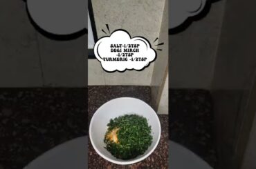 Methi Paratha recipe| Healthy breakfast recipe| Tiffin recipe by trisony's kitchen| #shorts