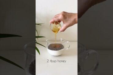 Chia Pudding | My Healthy Breakfast Recipe | Weight Loss Breakfast Idea | #Shorts