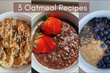 How to make Stovetop Oatmeal | Best Oatmeal Recipes for Breakfast // Easy Stove Top Oats