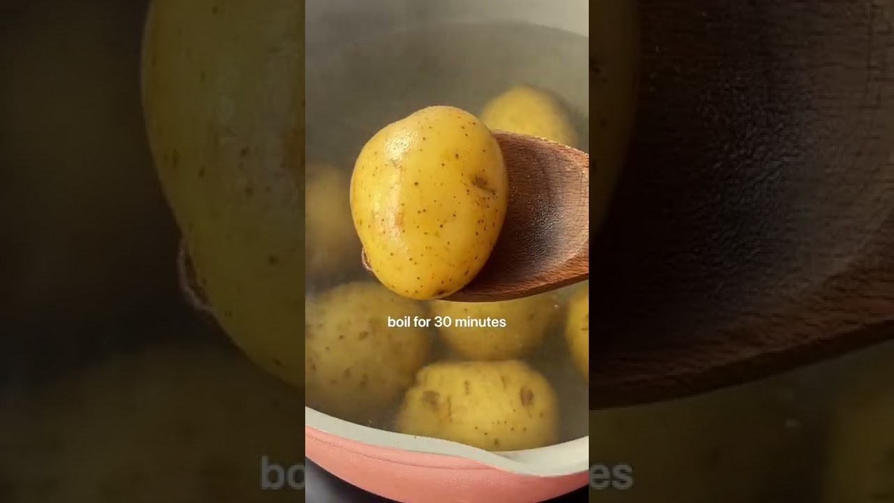 Healthy – smashed potatoes are elite #short #shorts Healthy - smashed potatoes are elite #short #shorts