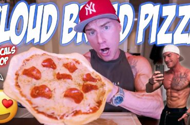 THE EXTREME WEIGHT LOSS PIZZA | Low Carb High Protein Bodybuilding Cloud Bread Pizza Recipe