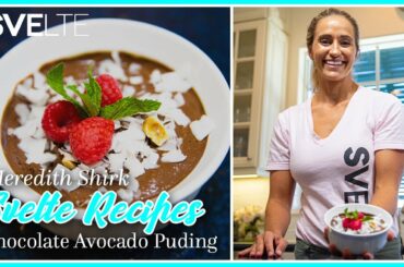 Healthy Chocolate Avocado Pudding Recipe - Svelte