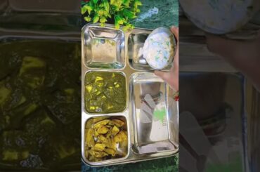 #shorts #trending #viral Desi healthy lunch thali ideas