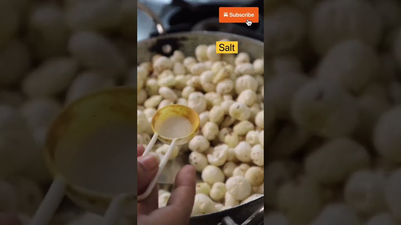 2 min Healthy Snack recipe |Makhana or Foxnut #healthyrecipes #snacks #2minvideo #healthysnacks 2 min Healthy Snack recipe |Makhana or Foxnut #healthyrecipes #snacks #2minvideo #healthysnacks