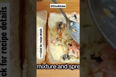 healthy sandwich recipes for lunch #shorts @EktasKitchen