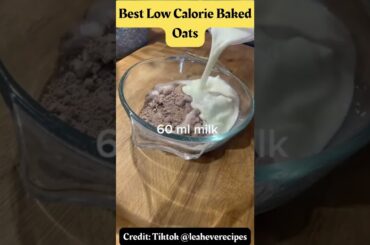 Best Low Calorie Baked Oats #shorts #lowcalorie #healthyrecipes #weightloss #viral #oats #bakedoats