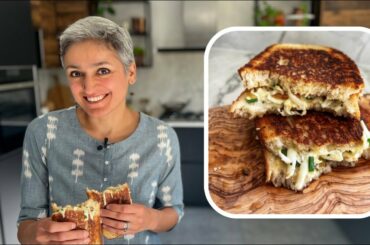 Lunch in 10 minutes | DELICIOUS PANEER CHEDDAR SANDWICH | Quick and easy | Food with Chetna