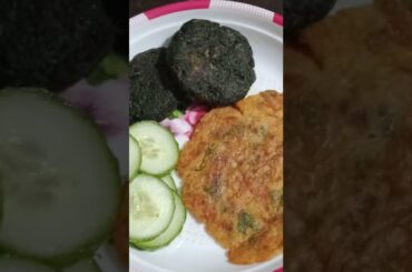 healthy lunch recipe /weight loss green kbab with gramflour roti #shortsvideo #weightloss #shorts