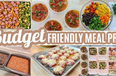 EASY BUDGET FRIENDLY WEEKLY MEAL PREP RECIPES LARGE FAMILY MEALS WHATS FOR DINNER FREEZER MEALS