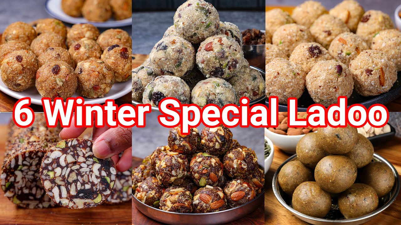 6 Must Try Winter Special Ladoo Recipe for Energy & Warmth | Healthy & Nutrient Winter Recipes 6 Must Try Winter Special Ladoo Recipe for Energy & Warmth | Healthy & Nutrient Winter Recipes