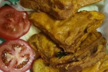 Brown Bread Pakora, Bread fritters/ Evening snack / Tasty and Healthy Recipes/