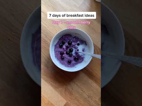 Super Healthy And Tasty Breakfast Idea – Smooth Berry Oats #shorts #health #healthyeating #wellness Super Healthy And Tasty Breakfast Idea - Smooth Berry Oats #shorts #health #healthyeating #wellness