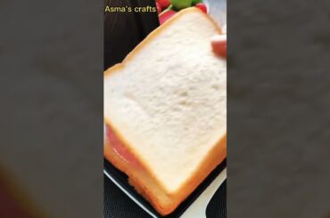 only one bread and egg/healthy breakfast/easy and quick breakfast.incredible!#cooking#homemade#easy