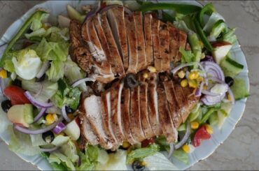 Healthy Grilled Chicken Salad Recipe By Cook n Dine