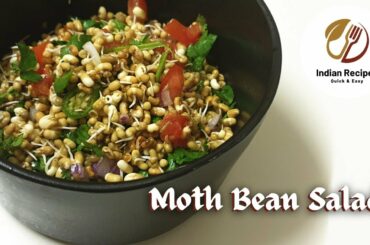 High Protein Sprout Salad | Dal Moth Chaat | Healthy Salad Recipe |