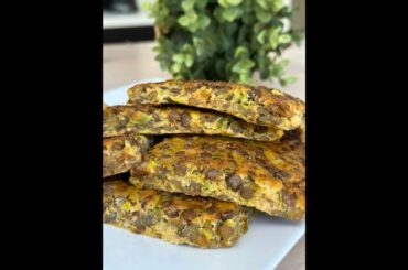 DELICIOUS  LOW CARB VEGETARIAN SLICE #shorts
