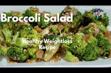 broccoli salad | healthy weightloss recipe | broccoli stir fry