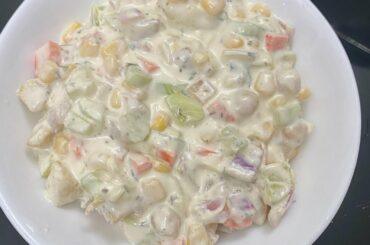 Russian Salad || Creamy Healthy Salad || Food Central || Food Recipes