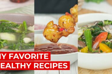 MY FAVORITE HEALTHY RECIPES